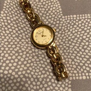 Carriage gold link watch